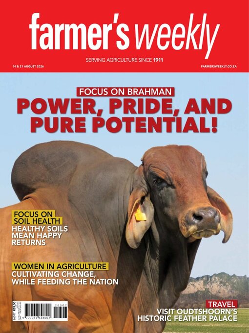 Cover image for Farmer's Weekly